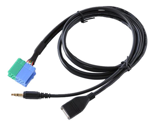 Cable Adaptador Aux Usb/3,5mm/conector Convertidor Universal