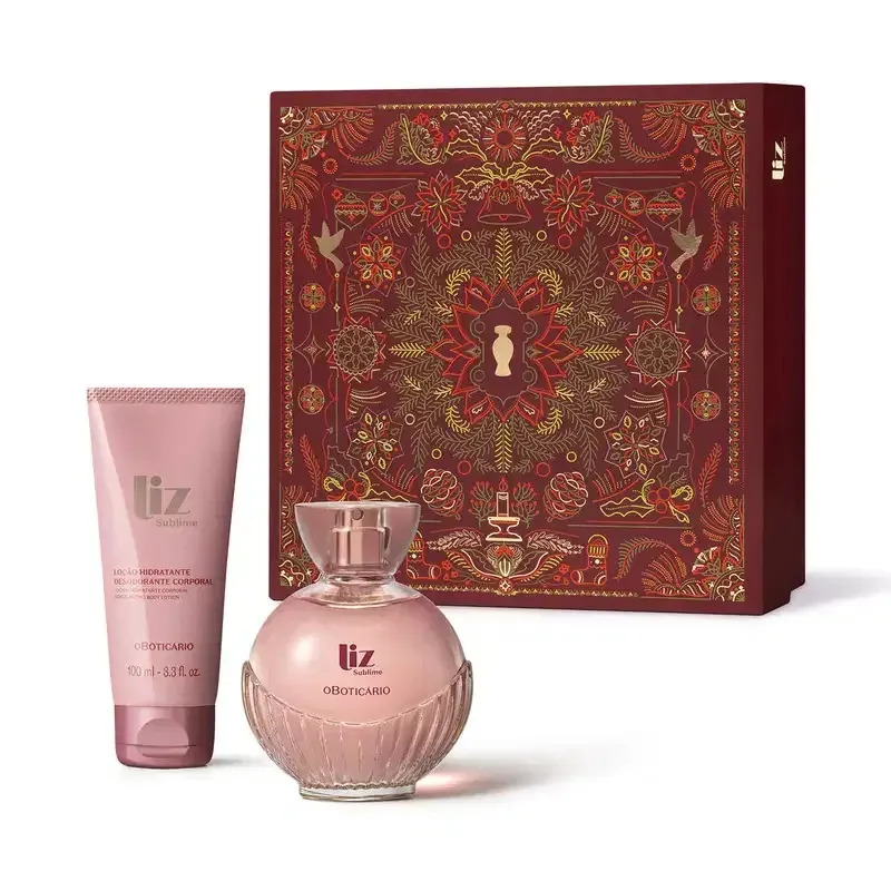 Kit Presente Natal Perfume Liz Sublime Feminino O Boticário