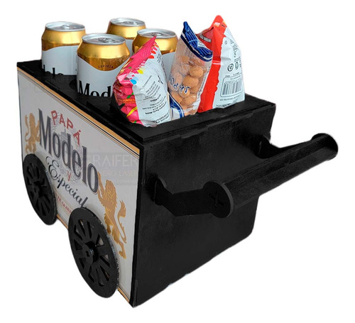 Carrito Botanero Duff Caja Día Del Padre O Cumpleaños Color Modelo