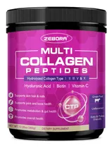 Comprar Zebora Multi Colágeno Péptidos Pólvora - Hidrolizado Sswqz