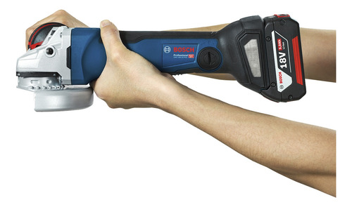 Amoladora Angular 5 18v Brushless Bosch Gws 18v-10 Psc