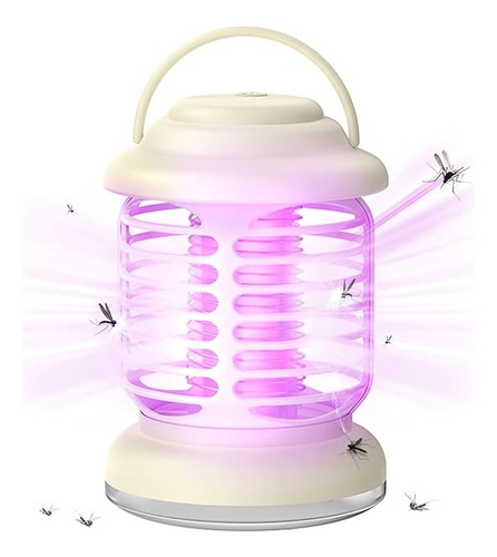 20w Lámpara Para Mosquitos, Bylifity 4200v Matamosquitos Con Luz Led Para Exteriores, Trampas De Mosquitos, Trampa De Moscas, Antimosquitos Electrico Con Enchufe Para Patios Y Jardines