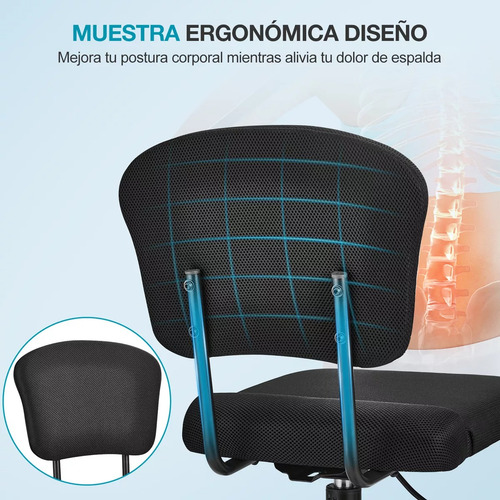 Silla Oficina, Silla Computadora Ergonómica Respaldo Alto