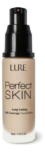 Base de maquillaje líquida Lure Base maquillaje Perfect Skin Foundation tono capuccino - 30mL