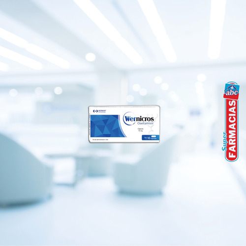 Wernicros Oseltamivir 75mg 10 Capsulas Orales P2