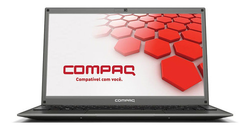 Notebook Compaq Presario 433 Intel® Core I3 Linux 4gb 1tb  Cinza