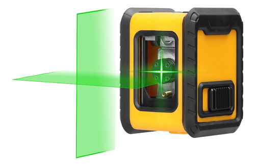 Mini Nivel Láser Portátil De 2 Líneas Verdes Vertical Horizo
