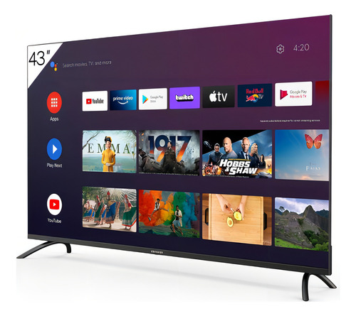 Smart TV Android Full HD Aiwa Bluetooth Google Assistant 43