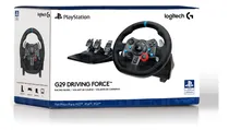 Comprar Logitech Timón Con Pedal G29 Driving Force Ps5 Ps4 Negro