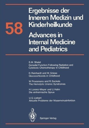 Ergebnisse Der Inneren Medizin Und Kinderheilkunde / Adva...