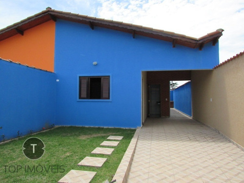 Imagem 1 de 25 de Casa Nova De 2 Dormitórios  Sendo 1 Suíte A Venda No Bairro Tupy Em Itanhaém. - Ca00100 - 33133512