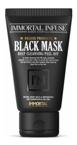 Mascarilla Black Mask Inmortal / Extravagantebarber