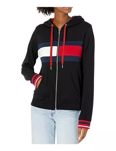 Sudadera Tommy Hilfiger Original Casual Blanca Mujer Borrego