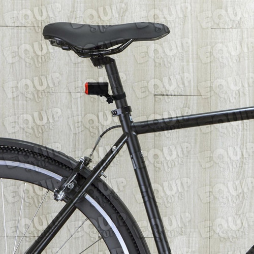 Imagen 6 de 9 de Kit 2 Luz Bici Led Potente Delantera Trasera Usb Recargable