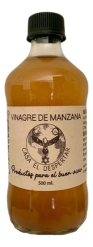 Vinagre De Manzana 500ml Casa El Despertar