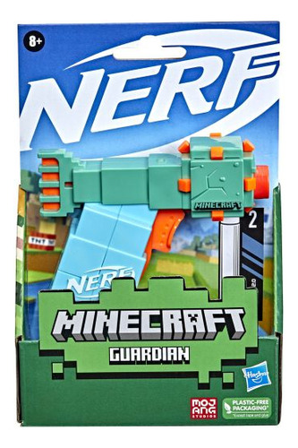 Nerf Minecraft Guardian Lanzador 
