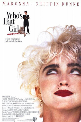 Quien Es Esa Chica Madonna Who's That Girl? Vhs Sin Caja