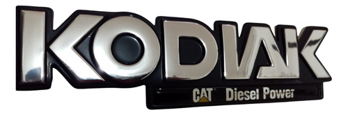 Emblema Lateral *kodiak Cat Diésel Power* Pará Camión. 