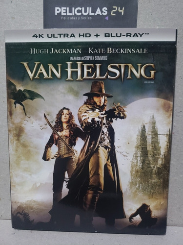 Van Helsing 4k + Bluray + Slipcover Nueva Hugh Jackman