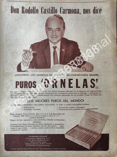 Cartel Retro Rodolfo Castillo Carmona En Pur0-s Ornelas
