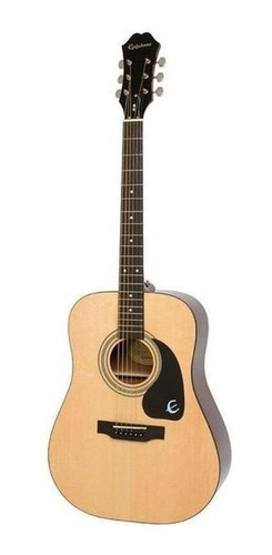 Imagen 1 de 2 de Guitarra acústica Epiphone DR-100 para diestros natural gloss