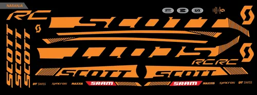 Calcos Bicicleta Scott Scale 900 Rc Wc