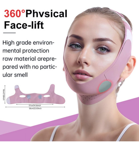 Máscara Para Mentón En V, Máscara Facial En Forma De V, Corr