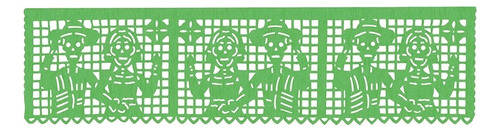 Mantel Frontal Para Ofrenda Paquete Día De Muertos 10 Pz