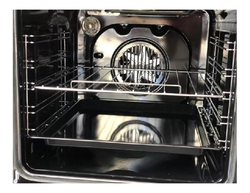 Imagen 2 de 5 de Cocina Ariston As5v5pm Vitro Inox 50cm Digiya