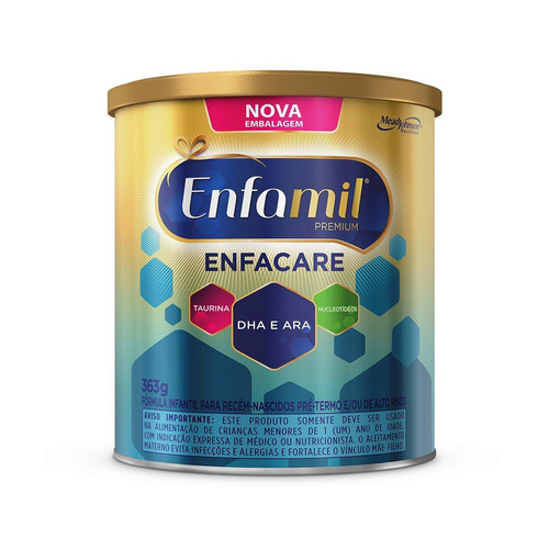 Imagen 1 de 1 de Leche de fórmula en polvo Mead Johnson Enfamil EnfaCare Premium en lata de 363g - 0 a 12 meses