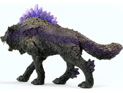 Monstruo Lobo Sombra Schleich 42554 Con Abrigo Púrpura