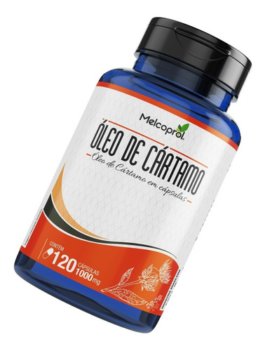 Imagem 2 de 2 de Combo 10un Oleo De Cartamo Termogênico 120 Caps