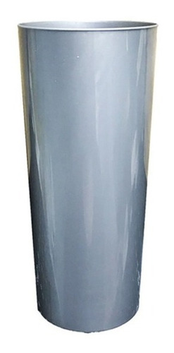 10 Vasos Trago Largo Flexibles Metal Dorado Cobre Plateado