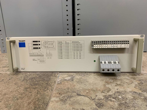 Siemens Trumpf Fuente De Poder G34900-a3007 091369 (Usado)