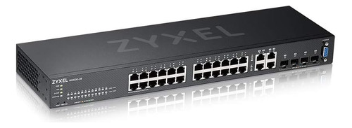 Conmutador Administrado Zyxel De 24 Puertos Gigabit Ethernet