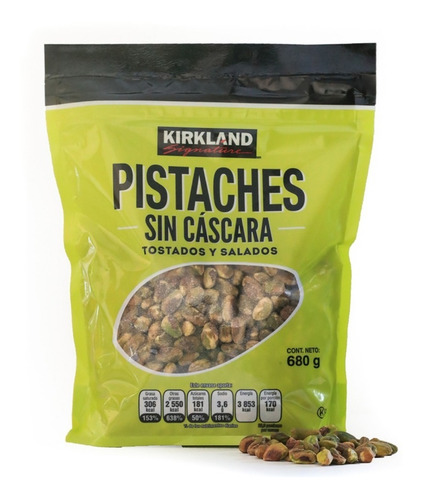 Kirkland Signature Pistaches Sin Cascara De 680 Grs