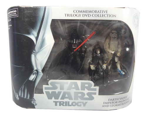 Figuras Commemorative Trilogy Dvd Collection Star Wars