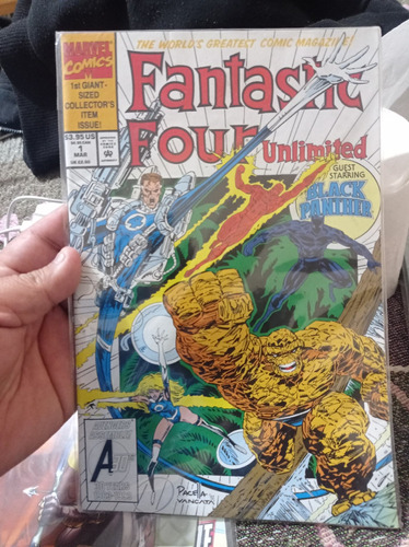 Cómic Marvel En Inglés Fantastic Four Unlimited No.1  7