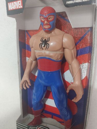 El Aracno Lucha Libre Hasbro Luchador Spiderman Marvel