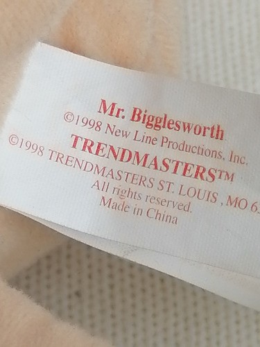 Peluche Original Gato Mr. Bigglesworth Austin Powers Squeeze (Usado)