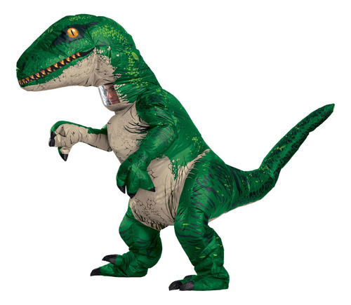 Disfraz Inflable De Dinosaurio Para Adultos Halloween