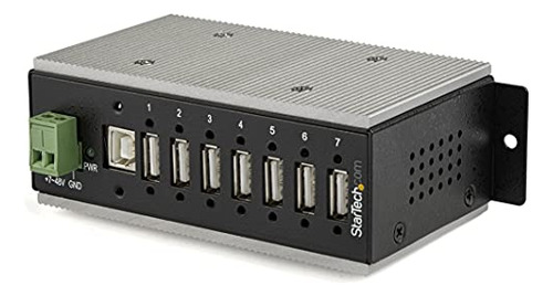 Startech.com Hub Usb 2.0 De 7 Puertos - Hub Usb-a Industrial