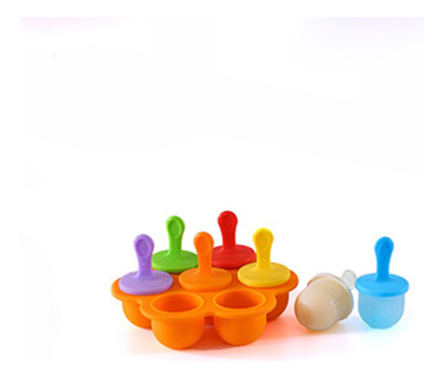 Mini Ice Pop Mold Baby Silicone Sticks Diy Popsicle Molds