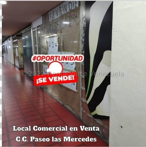 Vendo  Excelente  Local  Comercial Con Doble   Entrada  Las Mercedes !!   No Deje De Verlo!!!!