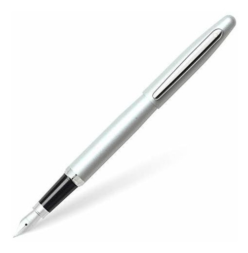 Sheaffer Vfm Estroboscópica De Plata Pluma Estilográfica Con