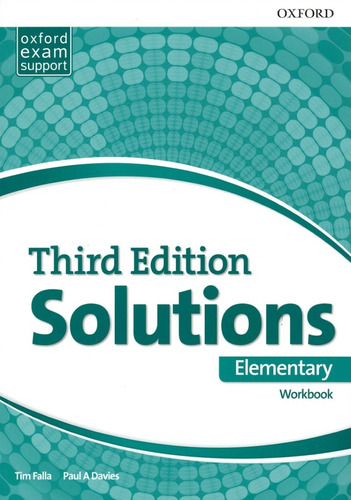 Solutions Third Ed. Elementary Wb - Tim Falla