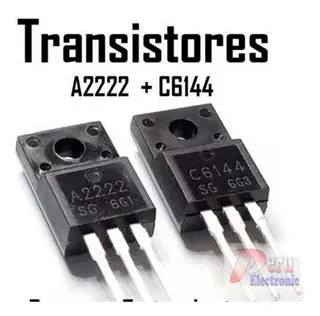 Transistor A2222 + C6144 Reparación Impresora 10 Pares