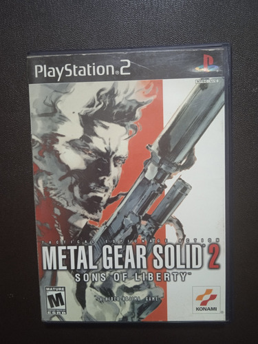 Metal Gear Solid 2 - Play Station 2 Ps2 