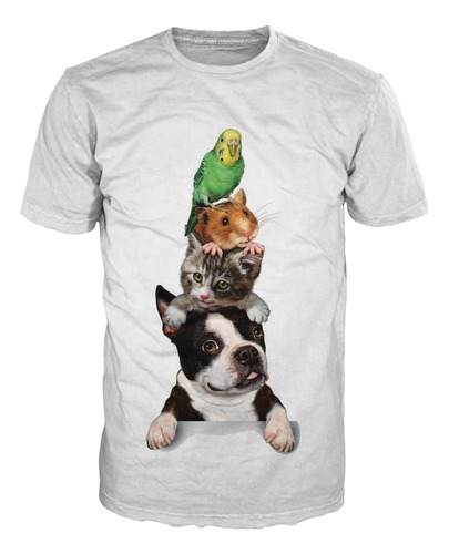 Camiseta Amantes De Los Animales - Moda Animal Lover 97