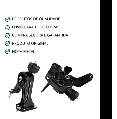 Calço Coxim Câmbio Frontal Corolla 1.8 2009/2012 Automático